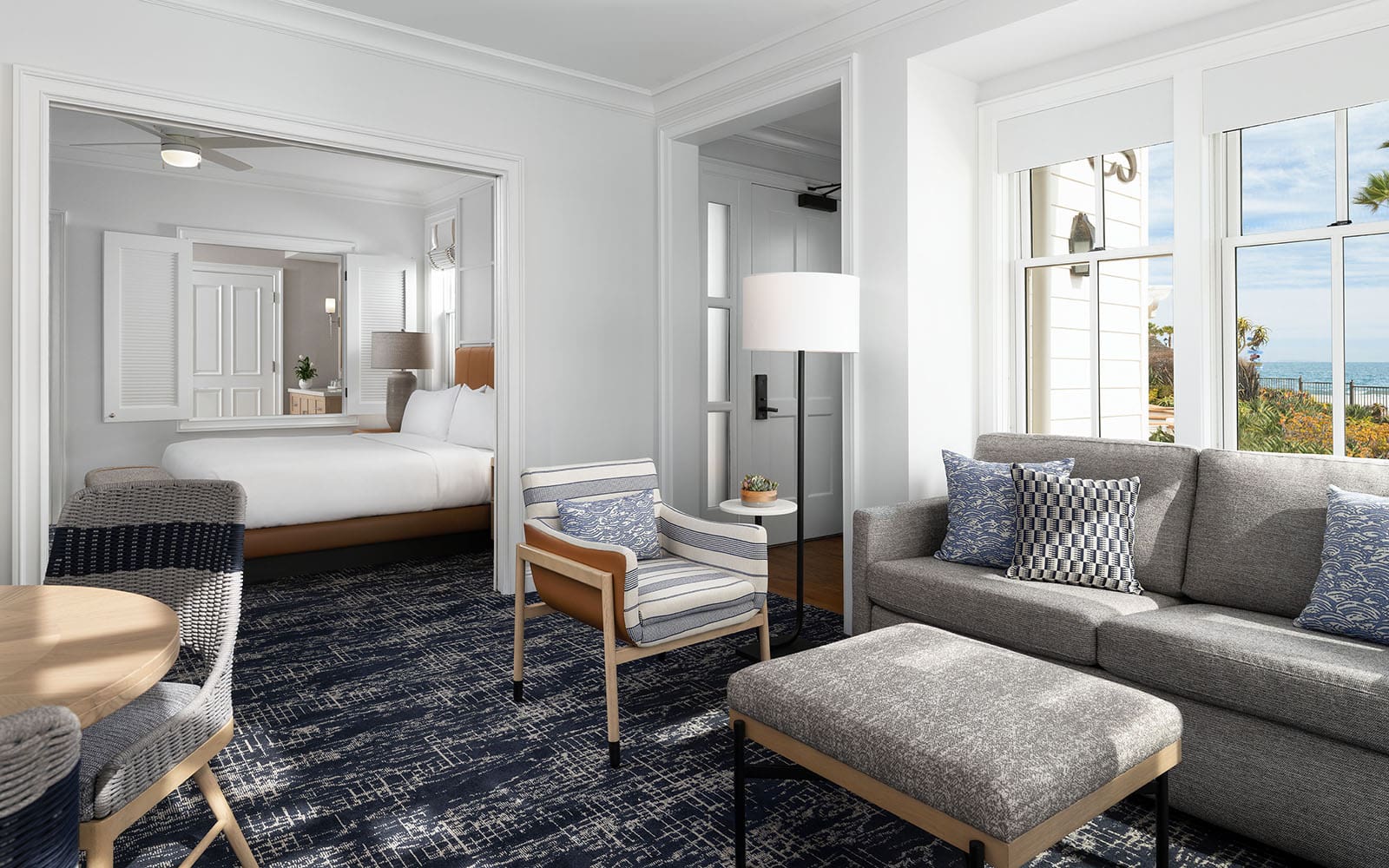 Beachfront Fireside Junior Cottage – Mobility & Hearing Accessible with Tub