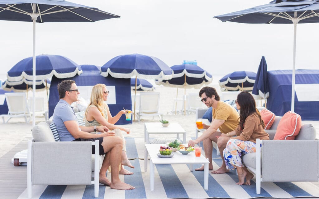 Friends at The Beach Club