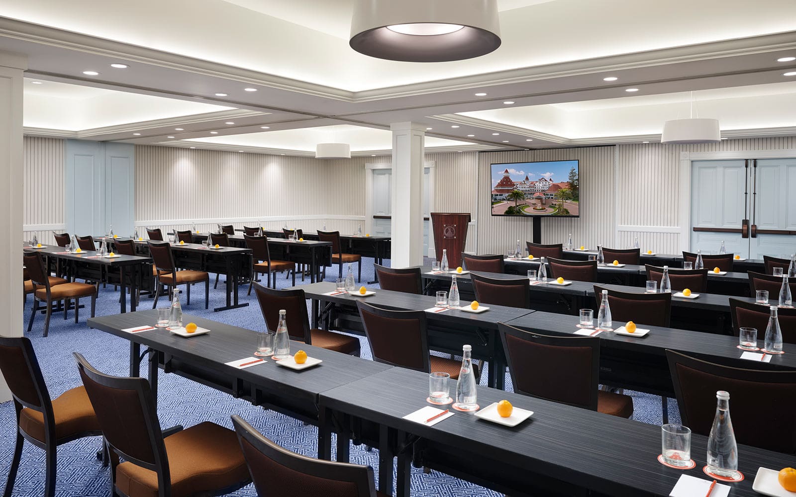 Babcock Room in classroom setup