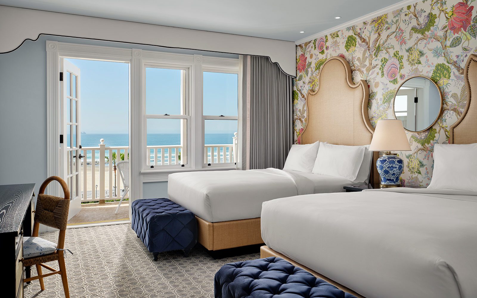 Victorian Oceanfront Balcony