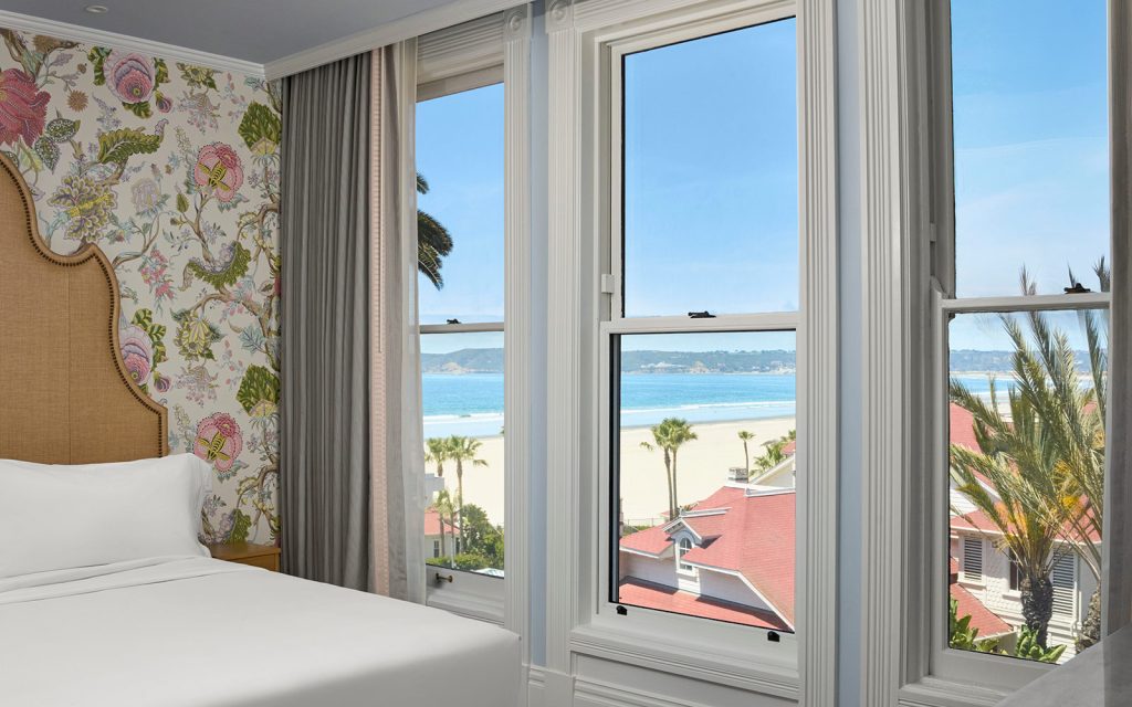 Oceanview Victorian guest room view