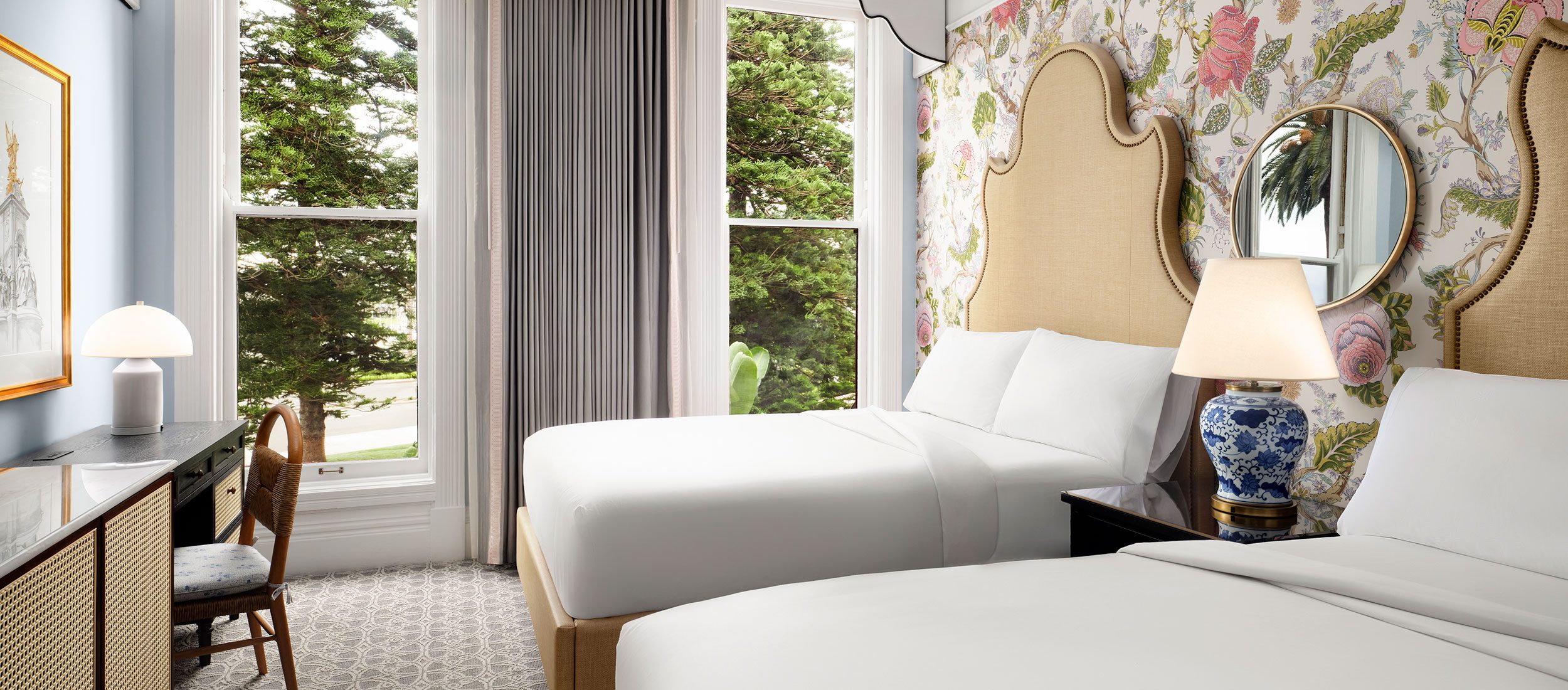 Victorian Resort View guest room with 2 queen beds